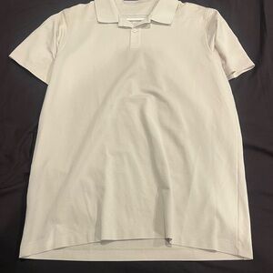 Lululemon Athletica Cream Polo Shirt